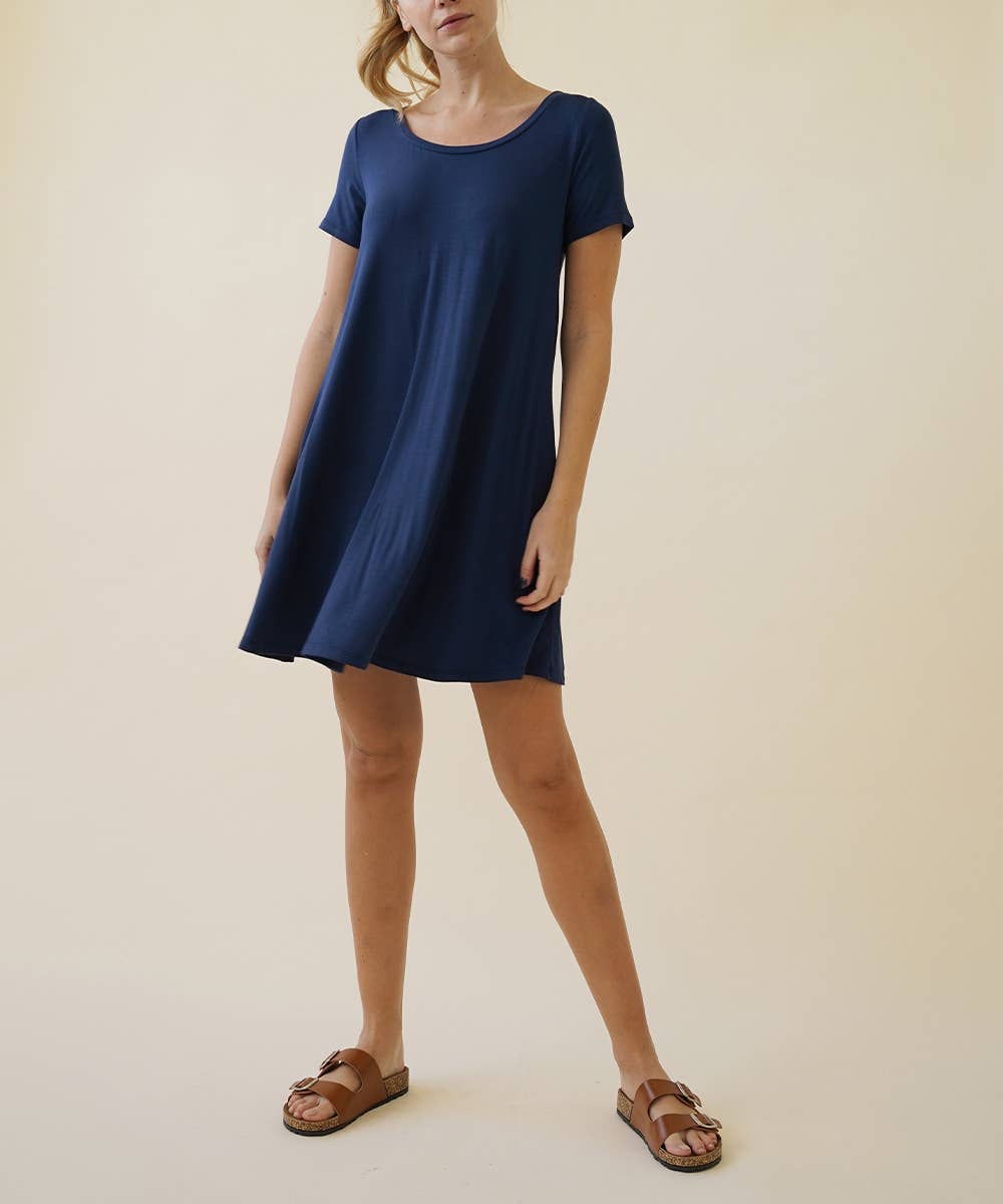 Cooling Bamboo Classic Short Sleeve Nightgown