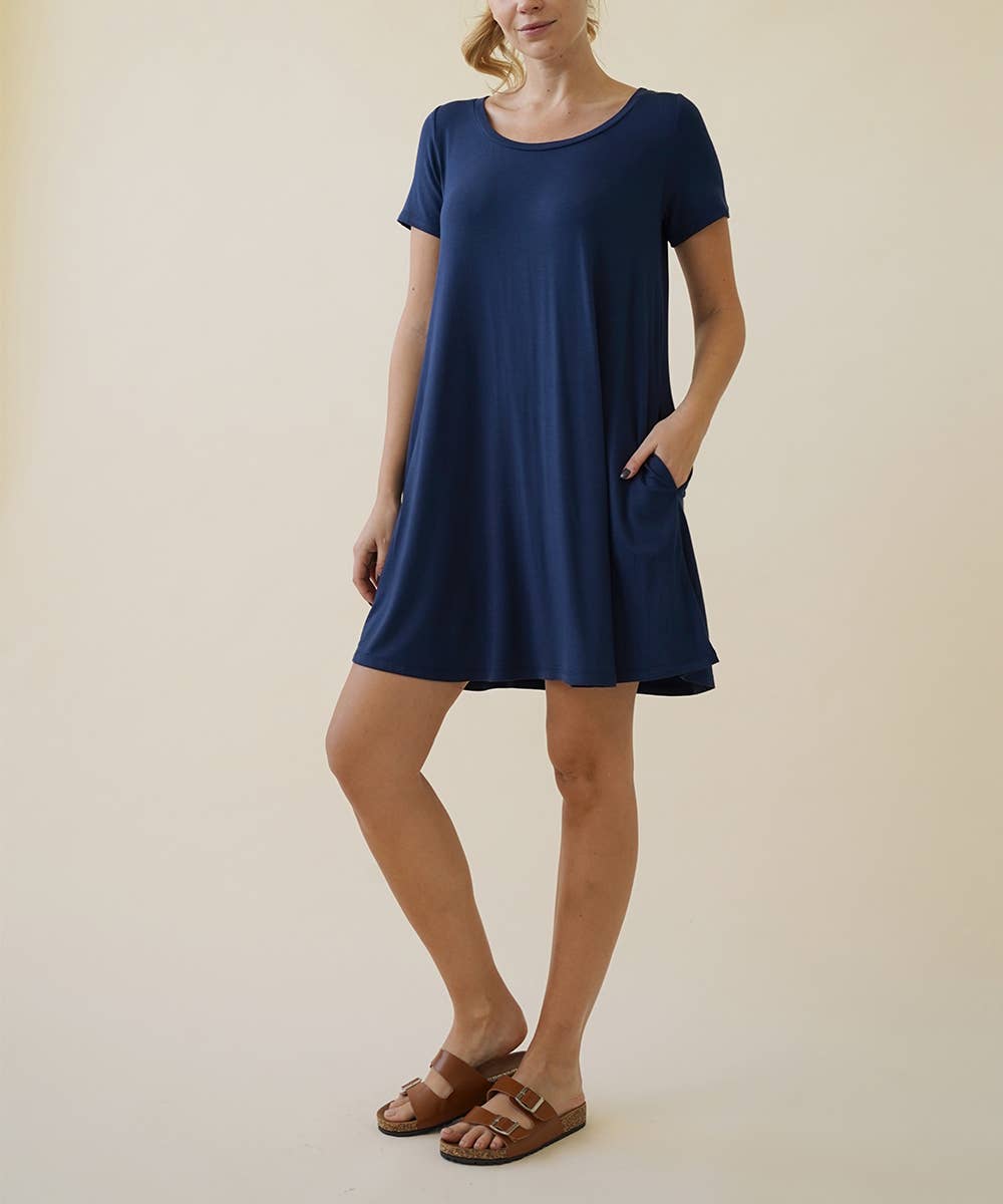 Cooling Bamboo Classic Short Sleeve Nightgown