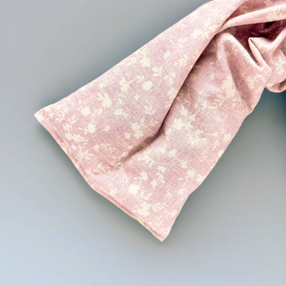 Unscented Flaxseed Neck Wrap - Blush