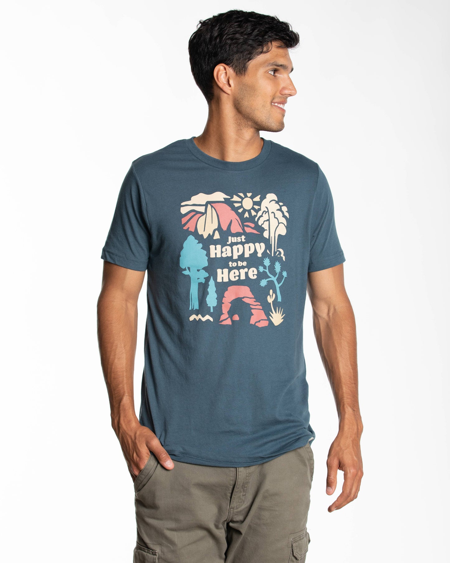 Just Happy to Be Here T-shirt