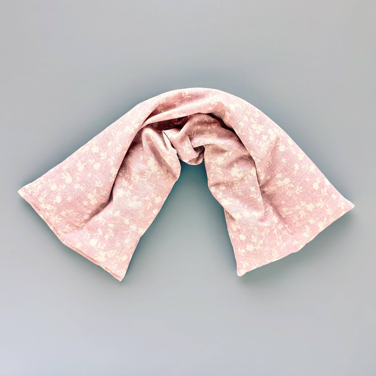 Unscented Flaxseed Neck Wrap - Blush